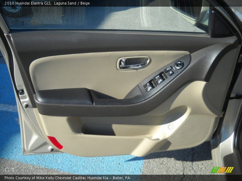 Laguna Sand / Beige 2010 Hyundai Elantra GLS