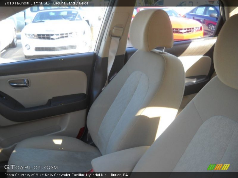 Laguna Sand / Beige 2010 Hyundai Elantra GLS