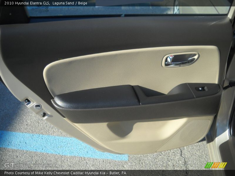Laguna Sand / Beige 2010 Hyundai Elantra GLS