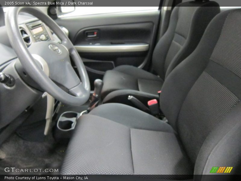 Spectra Blue Mica / Dark Charcoal 2005 Scion xA