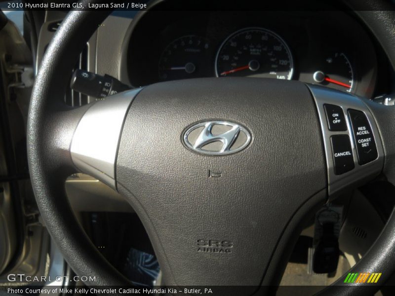 Laguna Sand / Beige 2010 Hyundai Elantra GLS