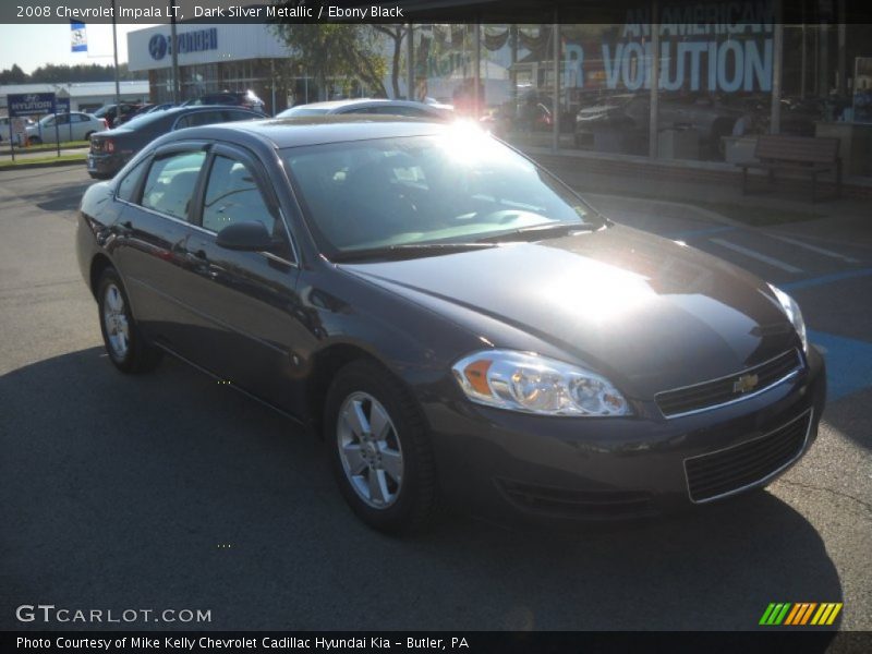 Dark Silver Metallic / Ebony Black 2008 Chevrolet Impala LT