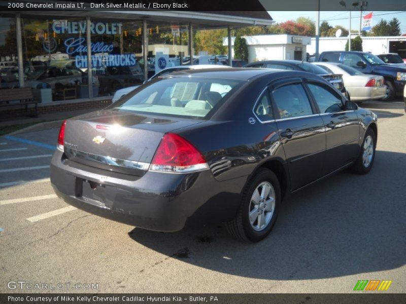 Dark Silver Metallic / Ebony Black 2008 Chevrolet Impala LT