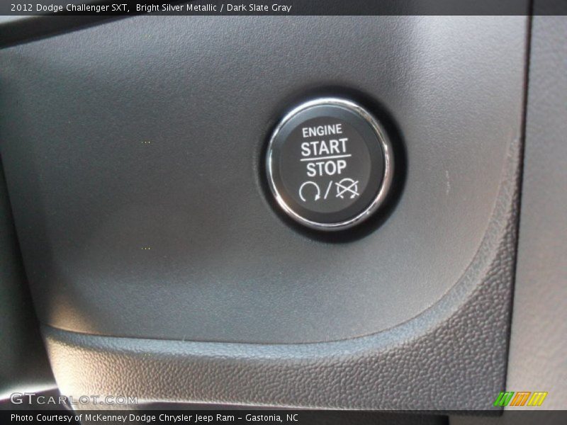 Bright Silver Metallic / Dark Slate Gray 2012 Dodge Challenger SXT