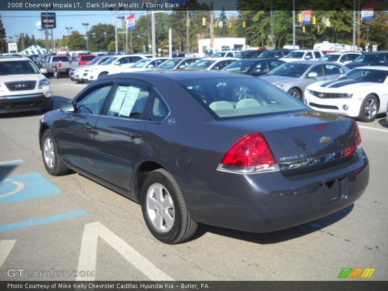Dark Silver Metallic / Ebony Black 2008 Chevrolet Impala LT