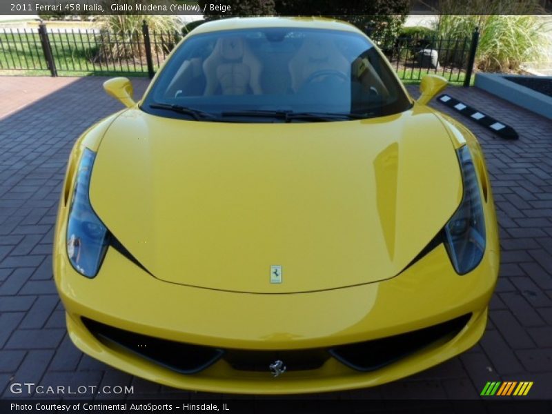  2011 458 Italia Giallo Modena (Yellow)