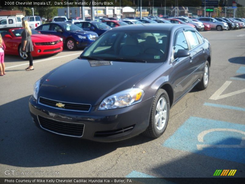 Dark Silver Metallic / Ebony Black 2008 Chevrolet Impala LT