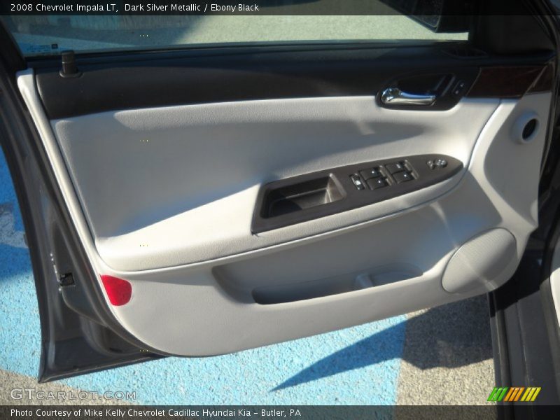 Dark Silver Metallic / Ebony Black 2008 Chevrolet Impala LT
