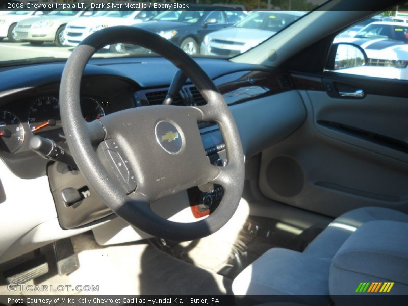 Dark Silver Metallic / Ebony Black 2008 Chevrolet Impala LT