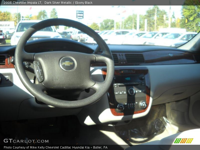 Dark Silver Metallic / Ebony Black 2008 Chevrolet Impala LT