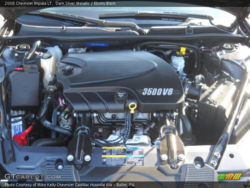 Dark Silver Metallic / Ebony Black 2008 Chevrolet Impala LT