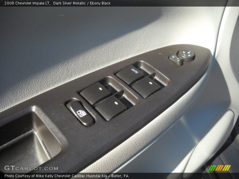 Dark Silver Metallic / Ebony Black 2008 Chevrolet Impala LT