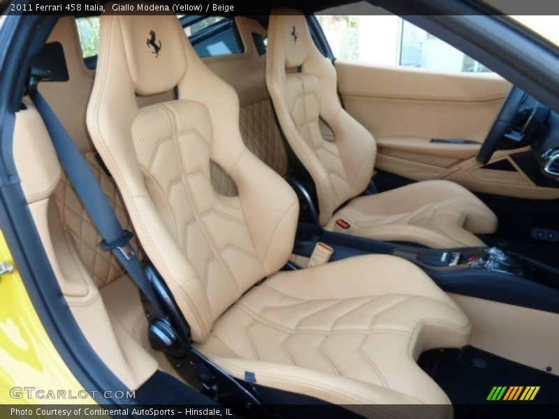  2011 458 Italia Beige Interior