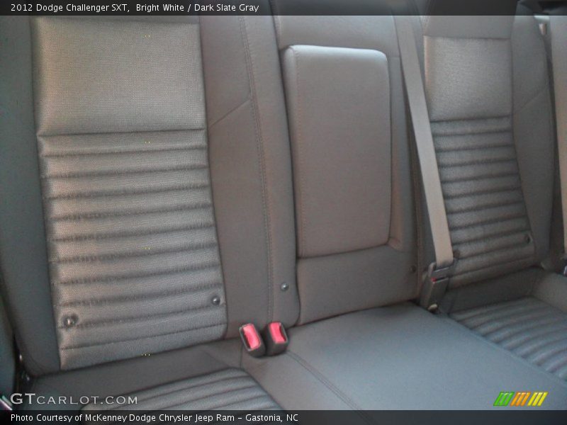 Bright White / Dark Slate Gray 2012 Dodge Challenger SXT
