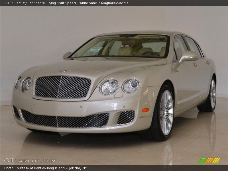 Front 3/4 View of 2012 Continental Flying Spur Speed