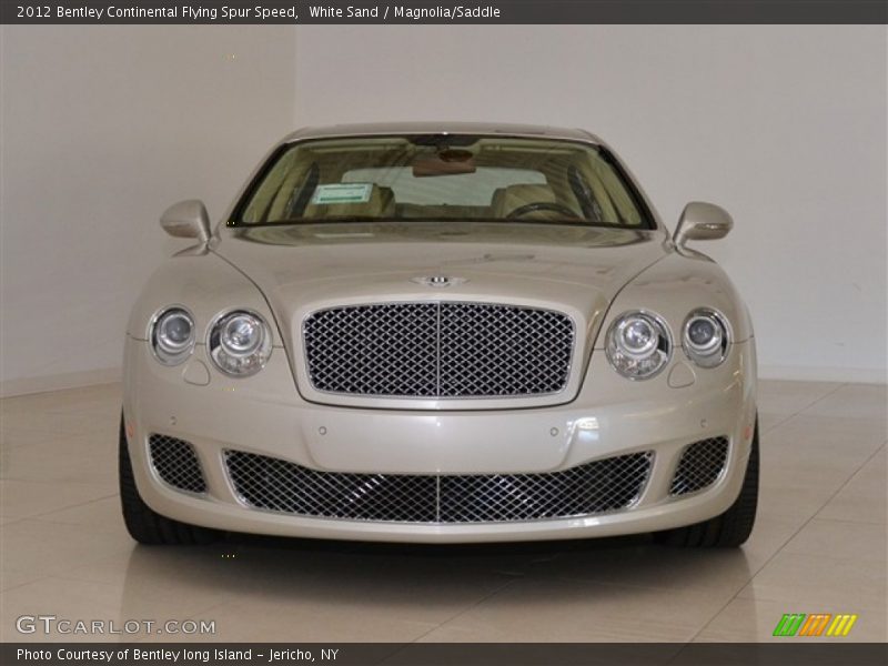  2012 Continental Flying Spur Speed White Sand