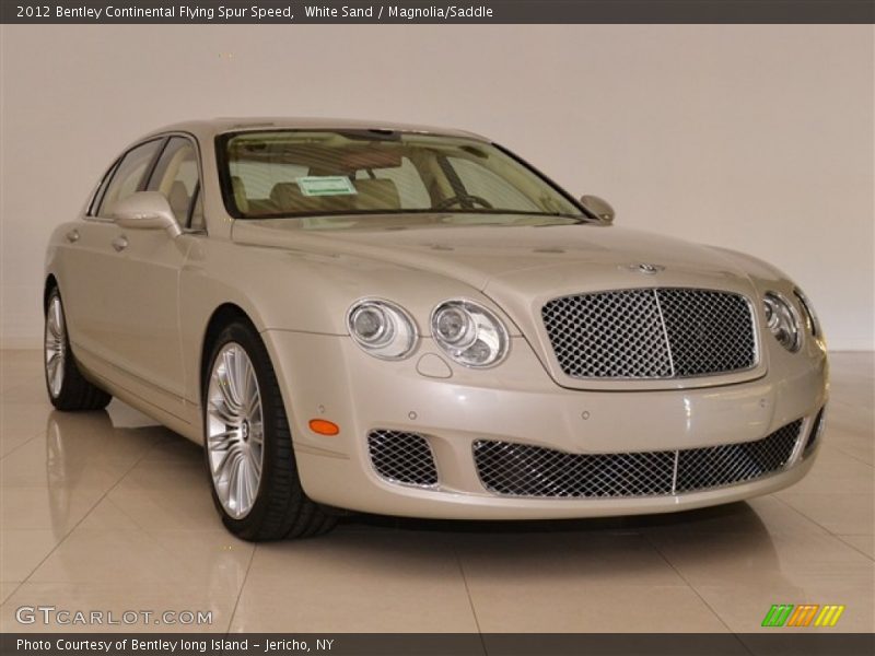 White Sand / Magnolia/Saddle 2012 Bentley Continental Flying Spur Speed