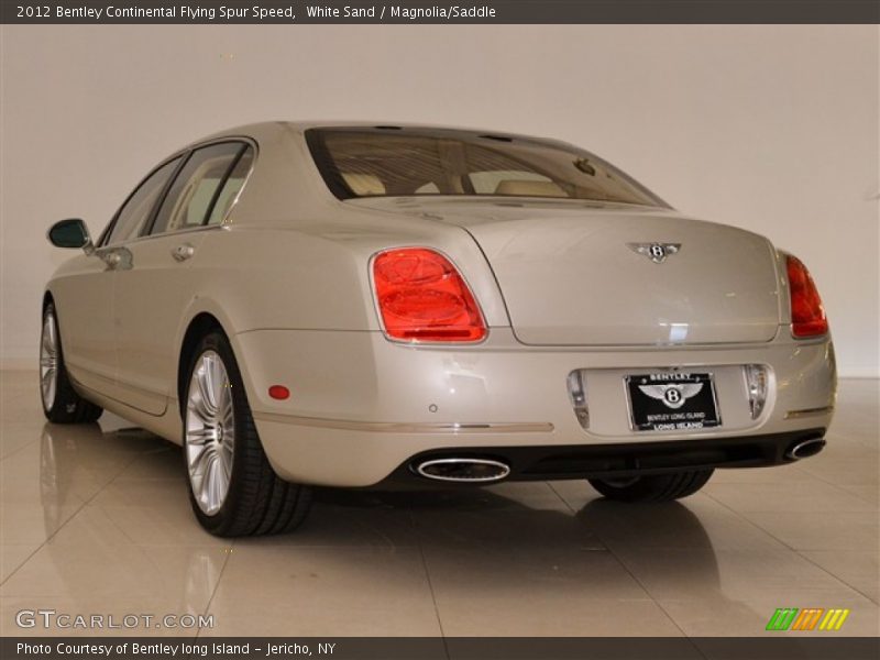  2012 Continental Flying Spur Speed White Sand