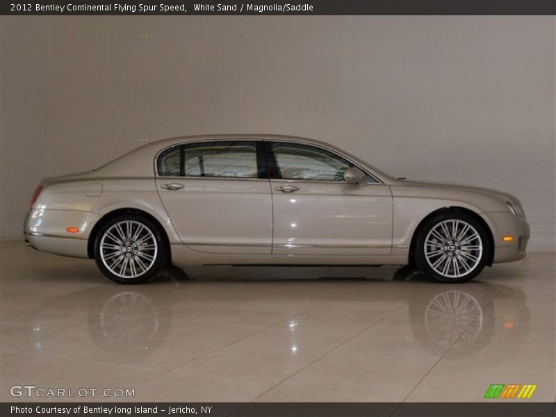  2012 Continental Flying Spur Speed White Sand