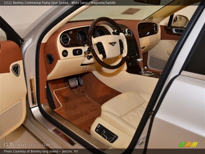  2012 Continental Flying Spur Speed Magnolia/Saddle Interior