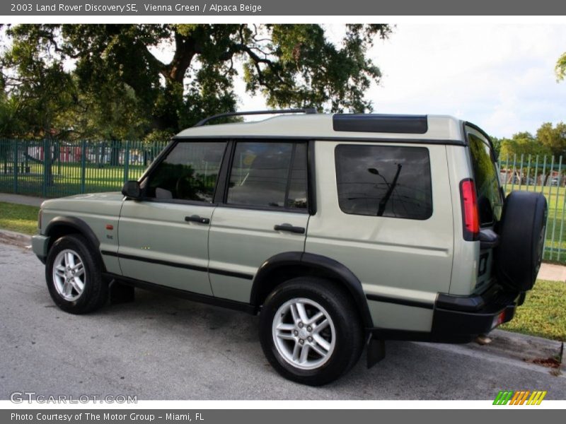 Vienna Green / Alpaca Beige 2003 Land Rover Discovery SE
