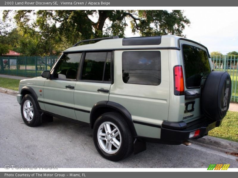Vienna Green / Alpaca Beige 2003 Land Rover Discovery SE