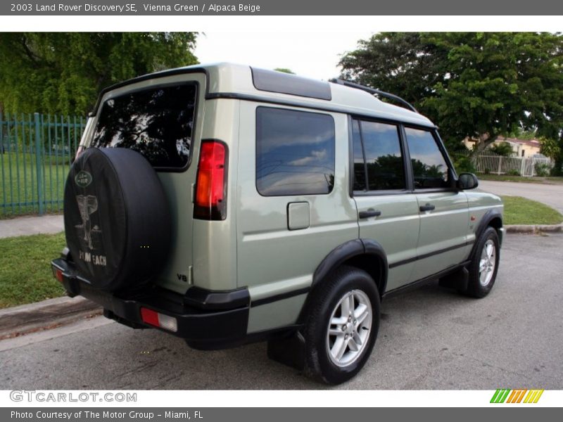 Vienna Green / Alpaca Beige 2003 Land Rover Discovery SE