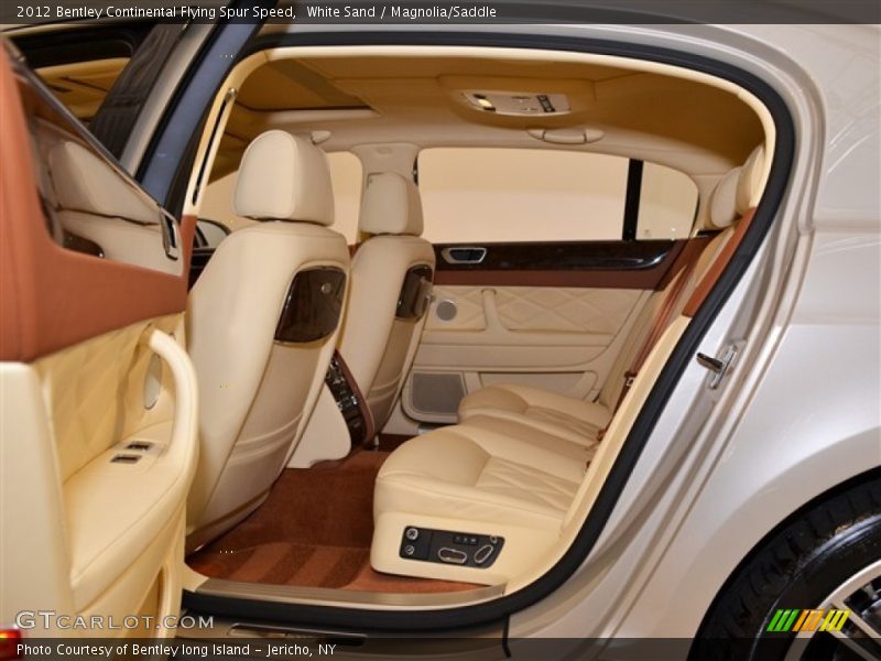  2012 Continental Flying Spur Speed Magnolia/Saddle Interior