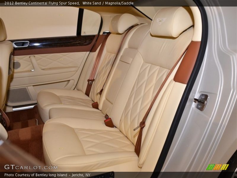  2012 Continental Flying Spur Speed Magnolia/Saddle Interior