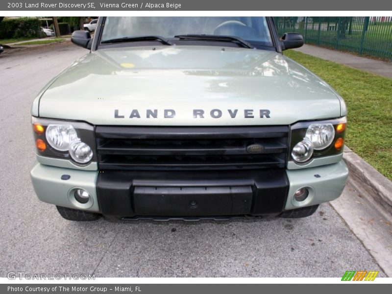 Vienna Green / Alpaca Beige 2003 Land Rover Discovery SE