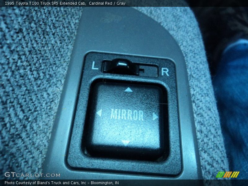 Cardinal Red / Gray 1995 Toyota T100 Truck SR5 Extended Cab