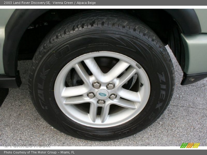 Vienna Green / Alpaca Beige 2003 Land Rover Discovery SE