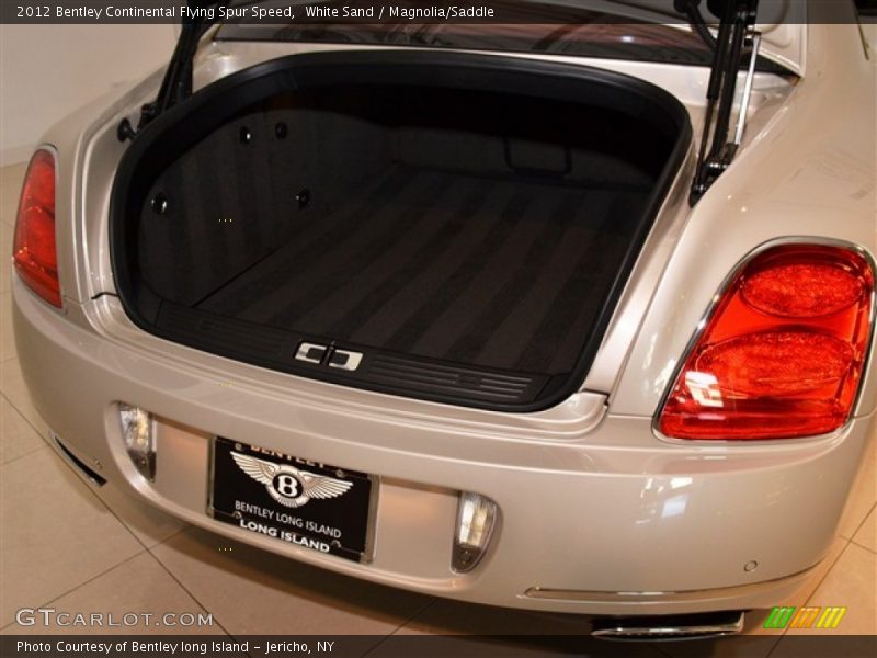  2012 Continental Flying Spur Speed Trunk