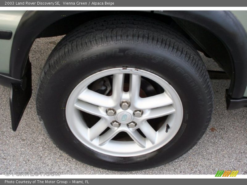 Vienna Green / Alpaca Beige 2003 Land Rover Discovery SE