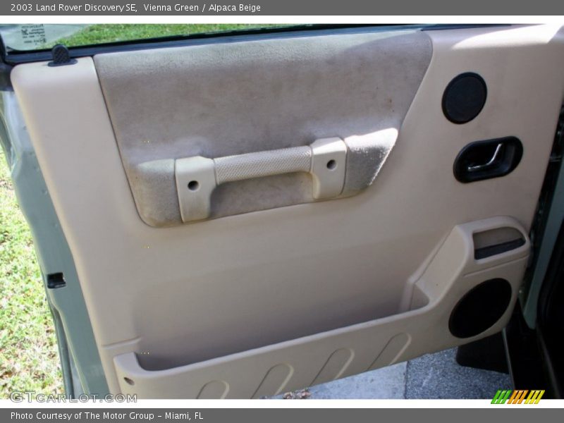 Vienna Green / Alpaca Beige 2003 Land Rover Discovery SE