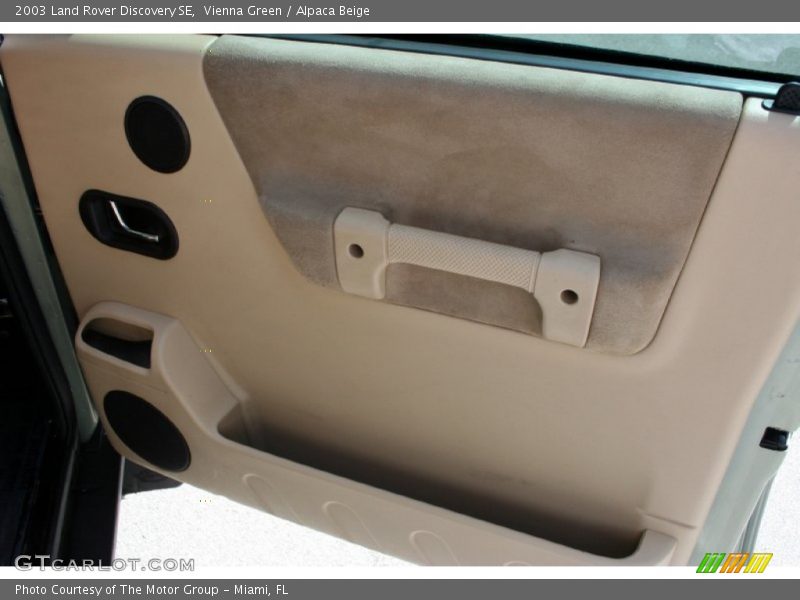 Vienna Green / Alpaca Beige 2003 Land Rover Discovery SE