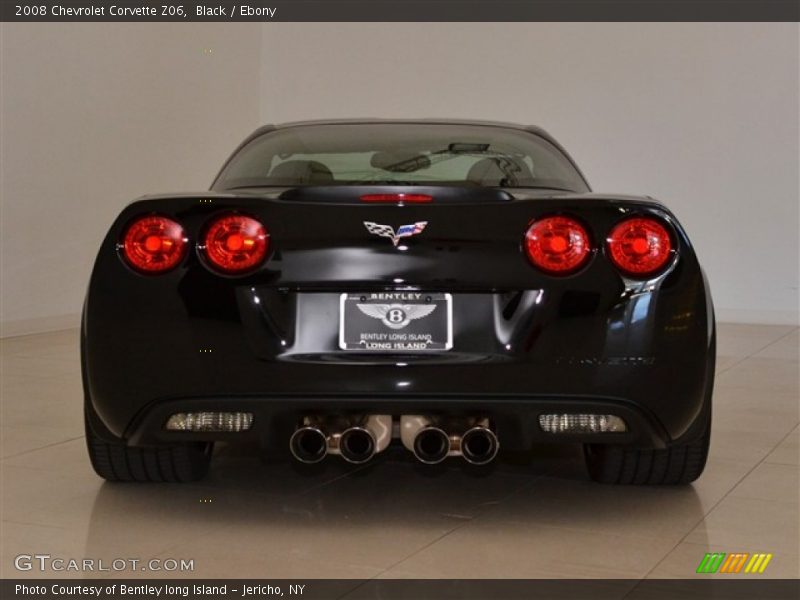Black / Ebony 2008 Chevrolet Corvette Z06