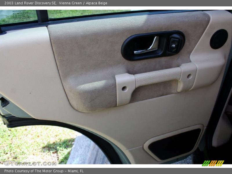 Vienna Green / Alpaca Beige 2003 Land Rover Discovery SE