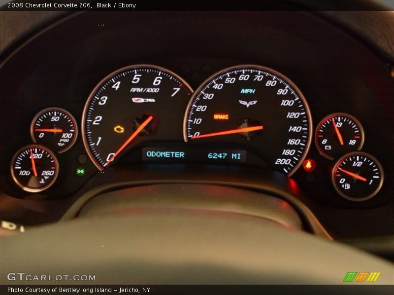  2008 Corvette Z06 Z06 Gauges