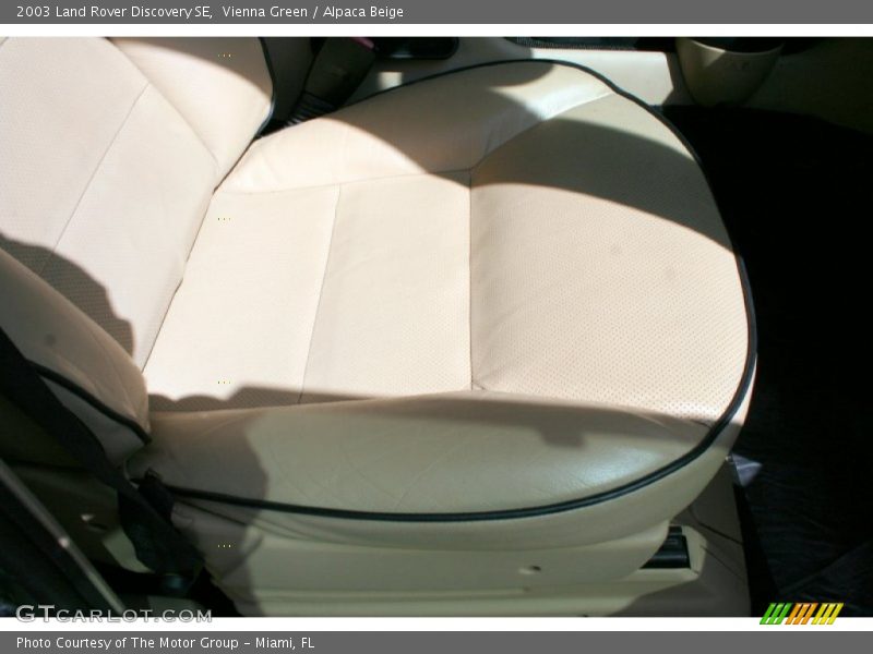 Vienna Green / Alpaca Beige 2003 Land Rover Discovery SE