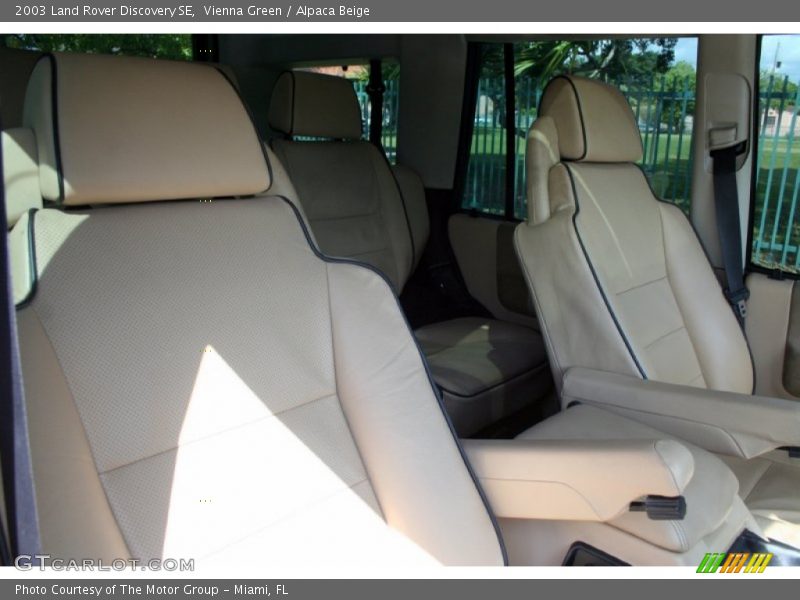 Vienna Green / Alpaca Beige 2003 Land Rover Discovery SE