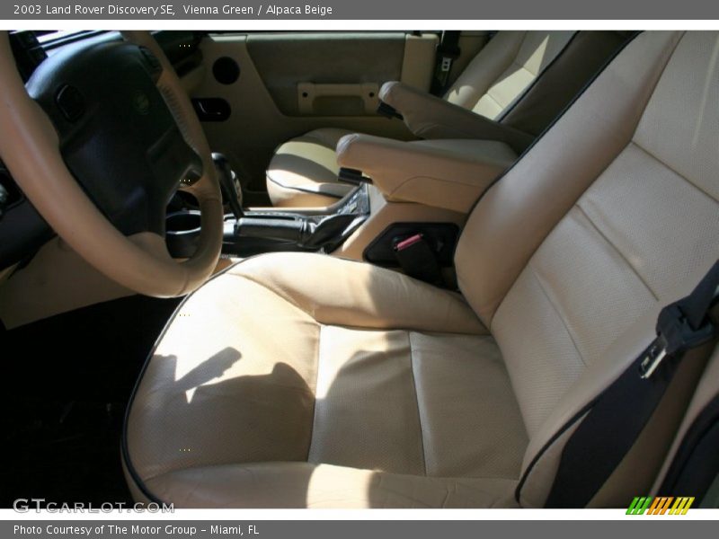 Vienna Green / Alpaca Beige 2003 Land Rover Discovery SE