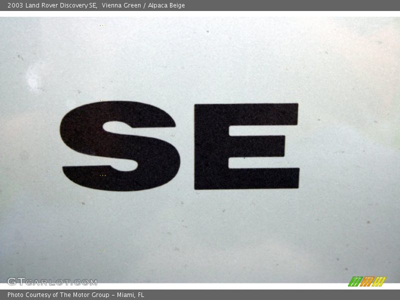 Vienna Green / Alpaca Beige 2003 Land Rover Discovery SE