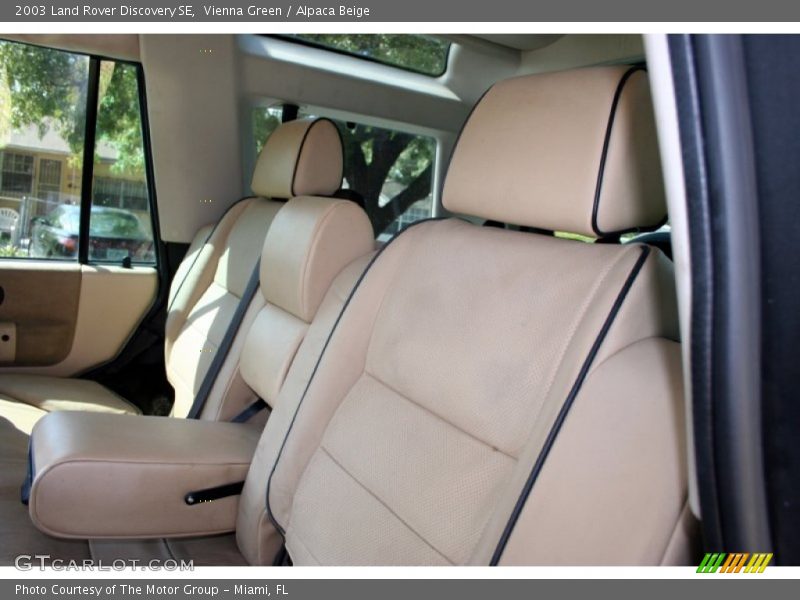 Vienna Green / Alpaca Beige 2003 Land Rover Discovery SE