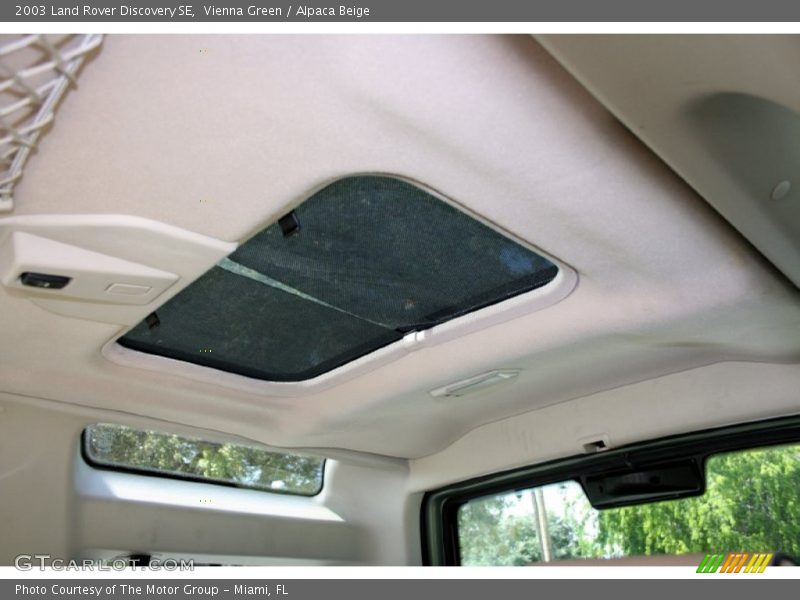 Vienna Green / Alpaca Beige 2003 Land Rover Discovery SE