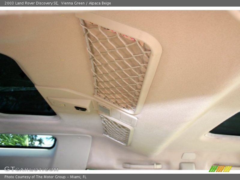Vienna Green / Alpaca Beige 2003 Land Rover Discovery SE