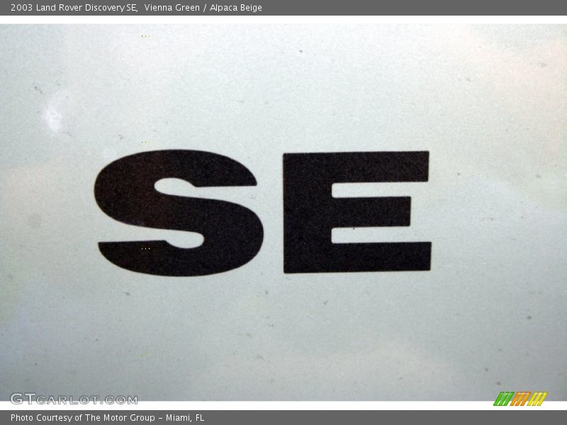 Vienna Green / Alpaca Beige 2003 Land Rover Discovery SE