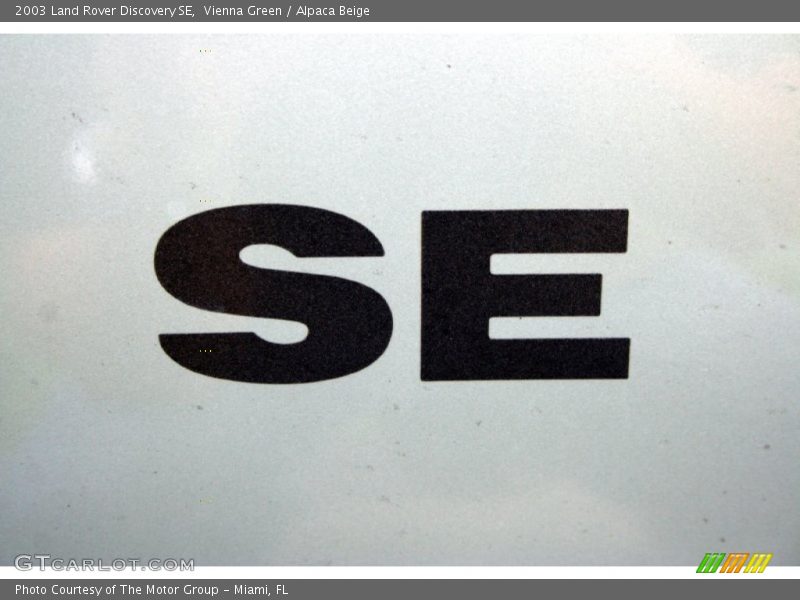 Vienna Green / Alpaca Beige 2003 Land Rover Discovery SE