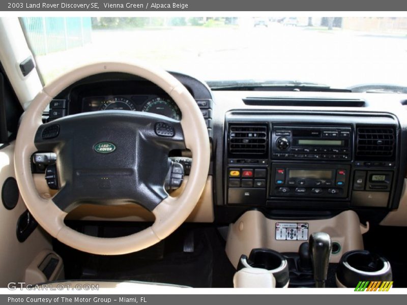 Vienna Green / Alpaca Beige 2003 Land Rover Discovery SE