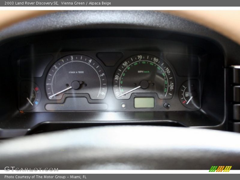 Vienna Green / Alpaca Beige 2003 Land Rover Discovery SE